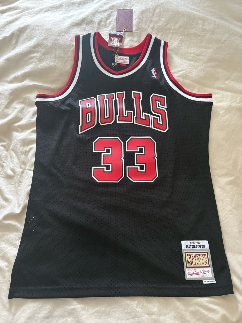 Mitchell & Ness Scottie Pippen Chicago Bulls Jersey - Large - NWT